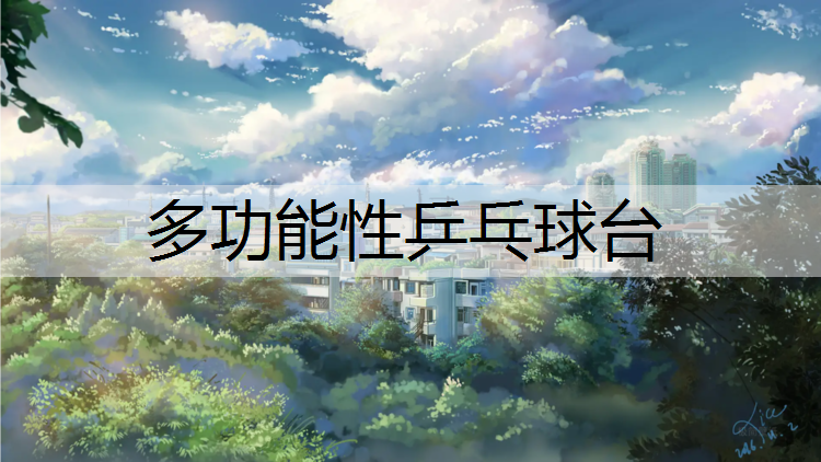 多功能性乒乓球台